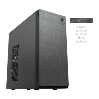 Chieftec Elox Midi Tower Black HC-10B-OP - Image 7