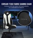 Corsair TC60 Fabric Gaming Chair BlackWhite CF-9010037-WW_13