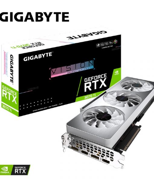 Gigabyte GeForce RTX 3070 Ti Vision OC 8GB GDDR6 GV-N307TVISION OC-8GD