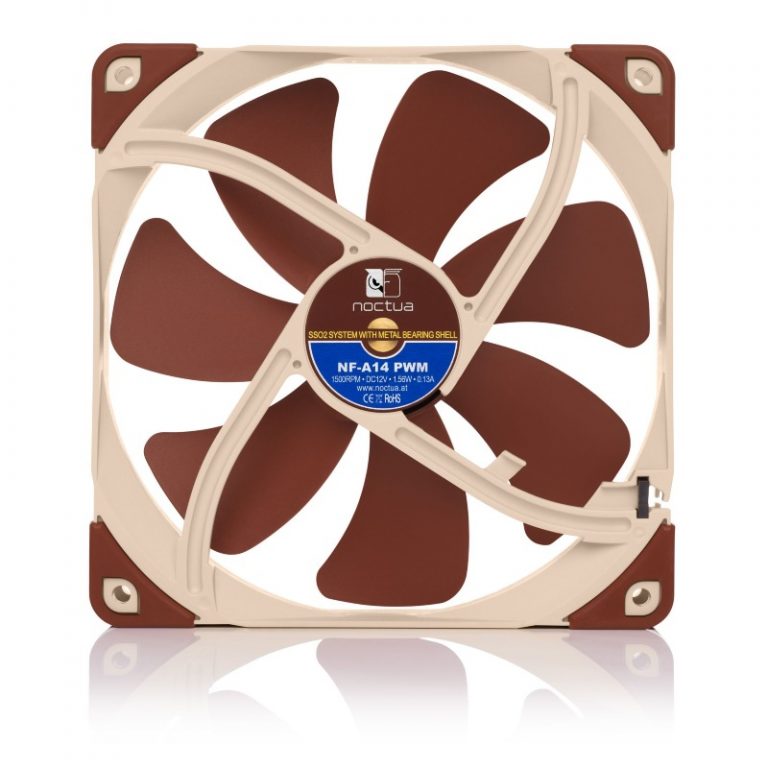 Noctua 14cm Premium 4-Pin PWM Fan NF-A14 PWM