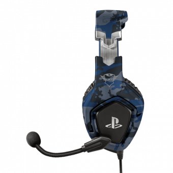 Trust GXT 488 Forze-B Wired Gaming Headset For PS4 Blue 23532 - Image 4