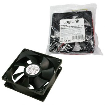 Logilink 103 120mm Molex Case Fan Black FAN103