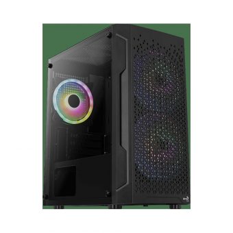 AeroCool Trinity V2 RGB Mini Tower Tempered Glass Black ACCS-PV32033.11