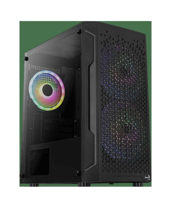 AeroCool Trinity V2 RGB Mini Tower Tempered Glass Black ACCS-PV32033.11