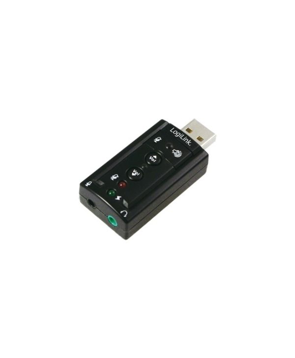 Logilink 7.1 Soundeffects USB-A Sound Card Black UA0078