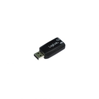 Logilink 5.1 3D Soundeffects USB-A Sound Card Black UA0053