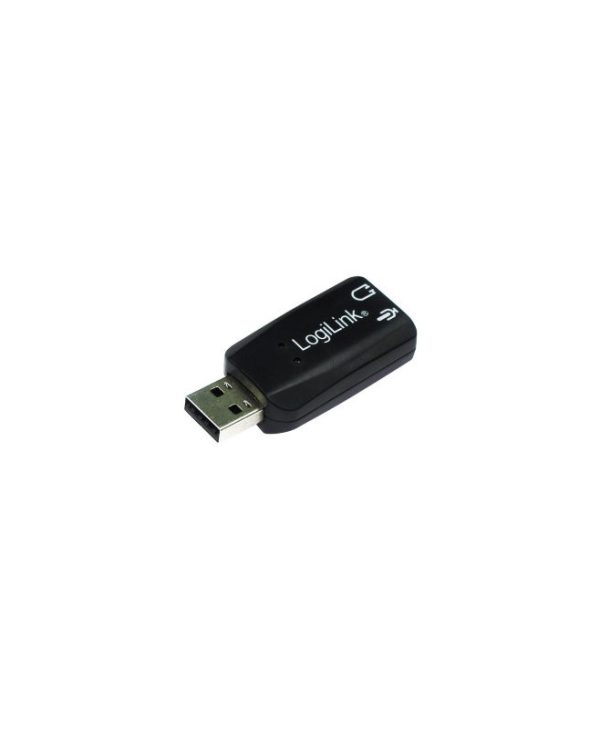 Logilink 5.1 3D Soundeffects USB-A Sound Card Black UA0053