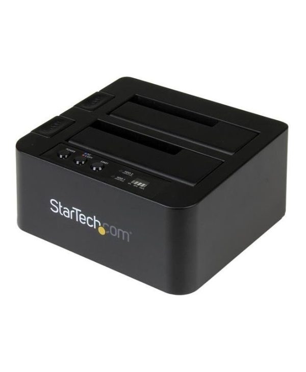 Startech 2x 2.5″/3.5″ USB-A 3.1 (10Gbps)  Sata III Docking Station Black SDOCK2U313