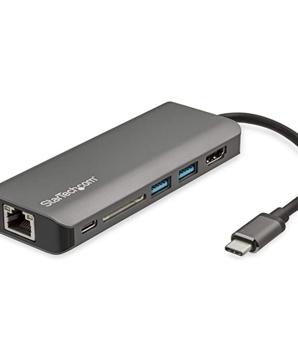 StarTech USB-C Travel Docking Station with 4K HDMI Black DKT30CSDHPD3