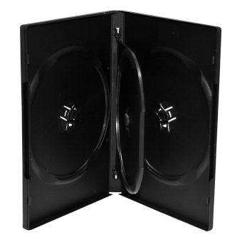 MediaRange DVD Case for 4 Discs 14mm Black BOX17