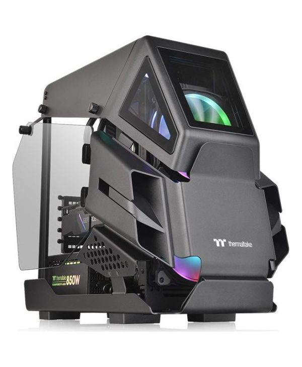 Thermaltake AH T200 Tempered Glass Mini Tower Black Edition CA-1R4-00S1WN-00