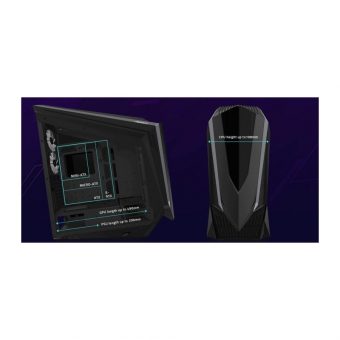 Gigabyte Aorus C700 ARGB Full Tower Tempered Glass Black GB-AC700G - Image 11
