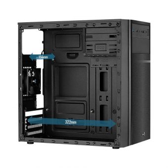 AeroCool CS-103 Mini Tower Black ACCS-PC11014.11 - Image 11