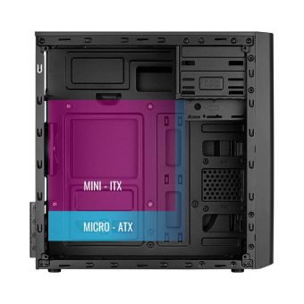 AeroCool CS-103 Mini Tower Black ACCS-PC11014.11 - Image 12