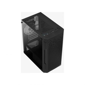 AeroCool Trinity V2 RGB Mini Tower Tempered Glass Black ACCS-PV32033.11 - Image 12