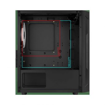 AeroCool Trinity V2 RGB Mini Tower Tempered Glass Black ACCS-PV32033.11 - Image 14