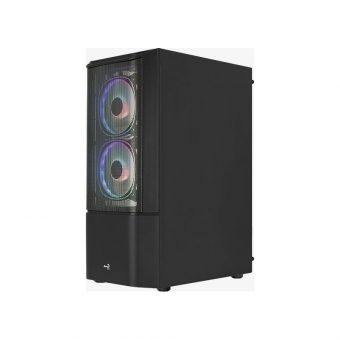 AeroCool Quantum Mesh V3 RGB Midi Tower Tempered Glass Black ACCM-PV31133.11 - Image 2