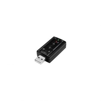 Logilink 7.1 Soundeffects USB-A Sound Card Black UA0078 - Image 2