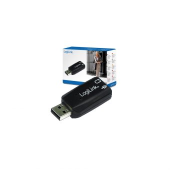 Logilink 5.1 3D Soundeffects USB-A Sound Card Black UA0053 - Image 2
