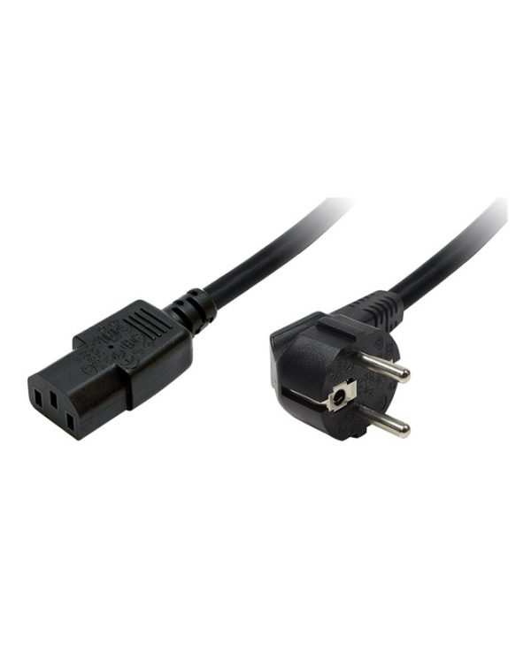 Logilink Power Cable Schuko Male To IEC-C13 1.8m Black CP090