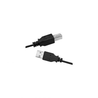 LogiLink Cable USB-A 2.0 Male - USB-B Male 2m Black CU0007B - Image 2
