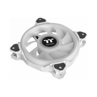 Thermaltake Riing Quad 12 RGB Radiator Fan TT Premium Snow White Edition 3-Pack CL-F100-PL12SW-A - Image 2