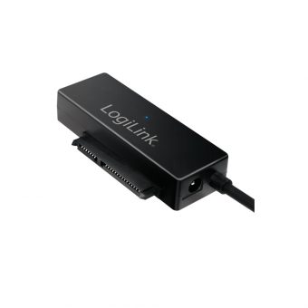 Logilink Adapter USB-A 3.0 - Sata  12V/2A Black AU0050 - Image 2