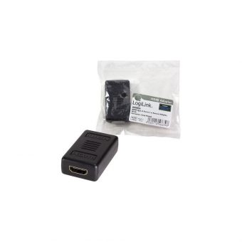 Logilink Adapter HDMI Female – HDMI Female Black AH0006 - Image 2