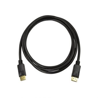 Logilink Cable DisplayPort Male -Male 8k2k/60hz 1m Black CV0119 - Image 2