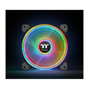 Thermaltake Riing Quad 12 RGB Radiator Fan TT Premium Edition 3-Pack CL-F088-PL12SW-A - Image 3