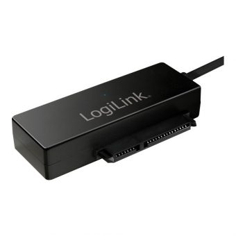 Logilink Adapter USB-A 3.0 - Sata  12V/2A Black AU0050 - Image 3
