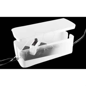Logilink Cable Tidy Box Large Sized White KAB0063 - Image 3