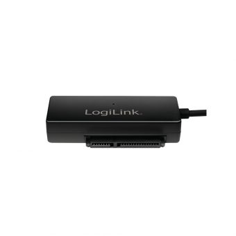 Logilink Adapter USB-A 3.0 - Sata  12V/2A Black AU0050 - Image 4