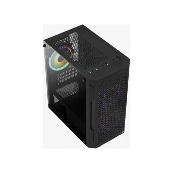 AeroCool Trinity V2 RGB Mini Tower Tempered Glass Black ACCS-PV32033.11 - Image 4