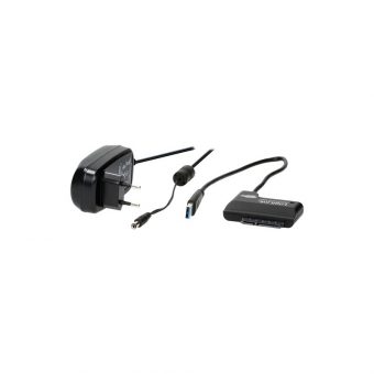 Logilink Adapter USB-A 3.0 - Sata  12V/2A Black AU0050 - Image 6
