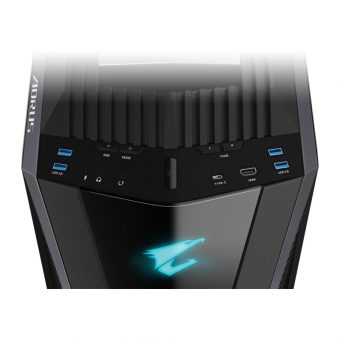 Gigabyte Aorus C700 ARGB Full Tower Tempered Glass Black GB-AC700G - Image 9
