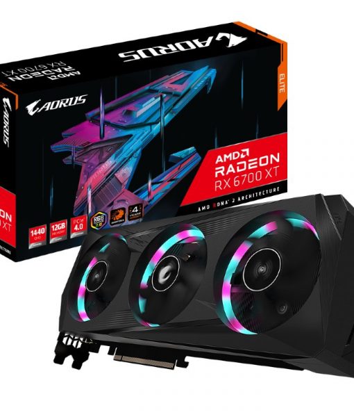 Gigabyte Radeon RX 6700 XT Aorus Elite 12G 12GB GDDR6 GV-R67XTAORUS E-12GD