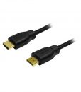 Logilink Cable HDMI 1.4 4K30Hz With Ethernet Male-Male 2m Black CH0037