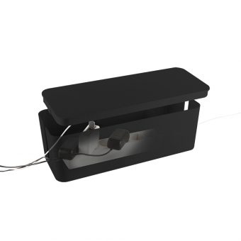 Logilink Cable Tidy Box Large Size Black KAB0062 - Image 4