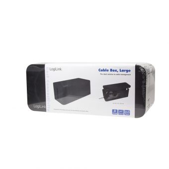 Logilink Cable Tidy Box Large Size Black KAB0062 - Image 5