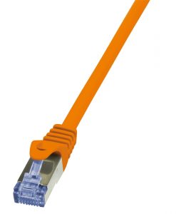 Logilink Patch Cable SFTP Cat6a 3m Orange CQ3068S