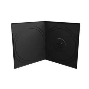MediaRange DVD Case for 1 Disc 7mm Pocket Sized Black BOX10