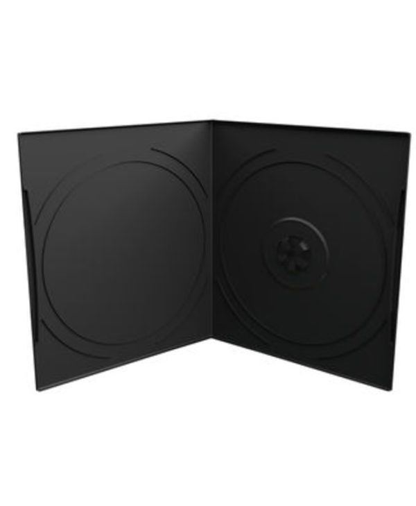 MediaRange DVD Case for 1 Disc 7mm Pocket Sized Black BOX10