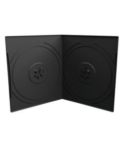 MediaRange DVD Case for 2 Discs 7mm Pocket Sized Black BOX10-2