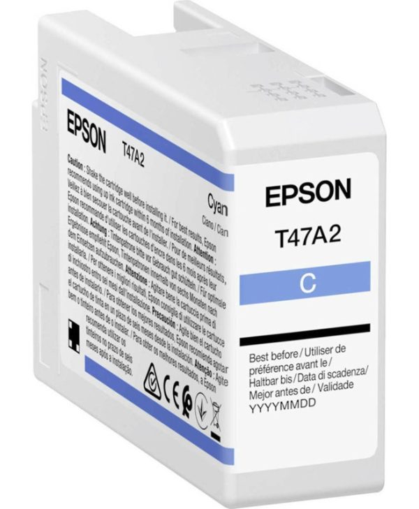 Epson T47A2 Ink Cyan Ultrachrome Pro 10 50ml C13T47A200