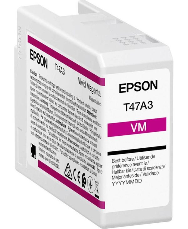 Epson T47A3 Ink Magenta Ultrachrome Pro 10 50ml C13T47A300