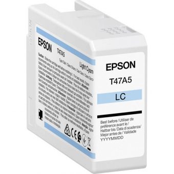 Epson T47A5 Ink Light Cyan Ultrachrome Pro 10 50ml C13T47A500