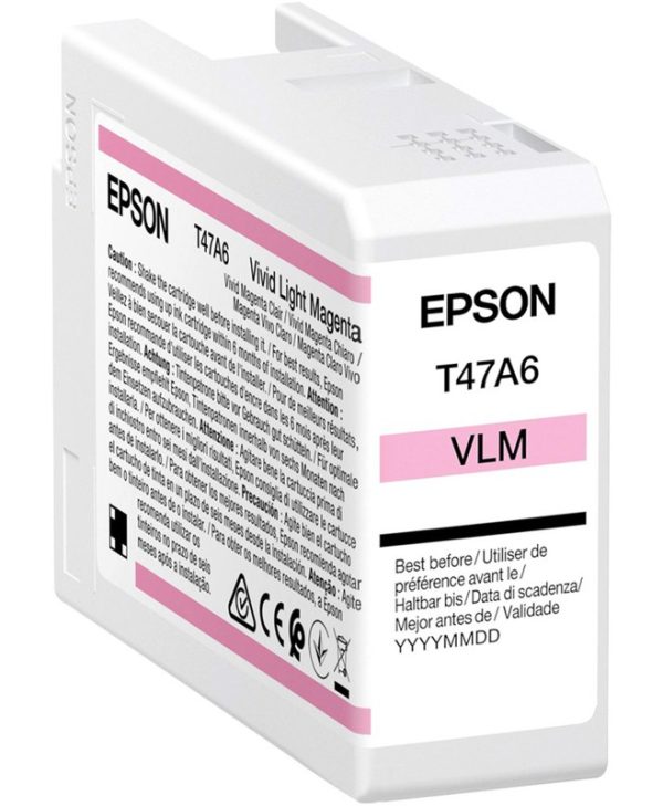 Epson T47A6 Ink Light Magenta Ultrachrome Pro 10 50ml C13T47A600