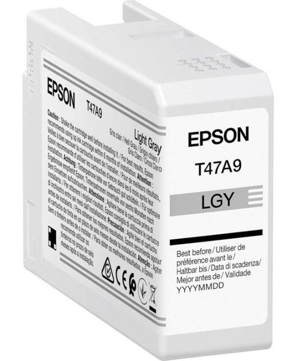 Epson T47A9  Ink Light Gray UltraChrome Pro 10 50ml C13T47A900