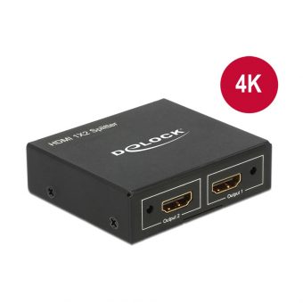 Delock Adapter HDMI To 2 x HDMI 4K 87701